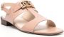 Tod's Kate leather sandals Pink - Thumbnail 2