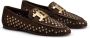 Tod's Kate rhinestone-embellished suede loafers Brown - Thumbnail 2