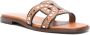 Tod's Kate studded leather sandals Brown - Thumbnail 2