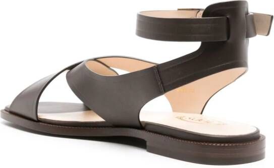 Tod's Kenia leather sandals Brown