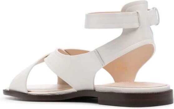 Tod's Kenia leather sandals White