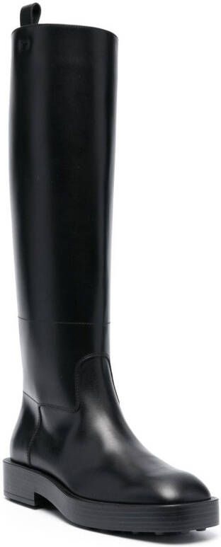 Tod's knee-length 35mm boots Black