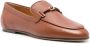 Tod's knot-plaque leather loafers Brown - Thumbnail 2
