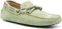 Tod's Laccetto Gommino suede loafers Green - Thumbnail 2
