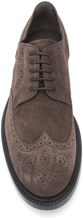 Tod's lace-up brogues Brown