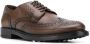 Tod's lace-up leather brogues Brown - Thumbnail 2