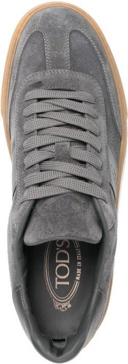 Tod's lace-up low-top sneakers Grey