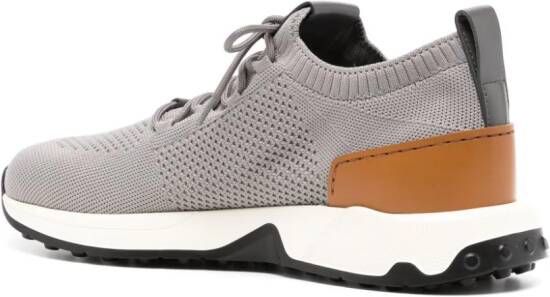 Tod's lace-up sock sneakers Grey
