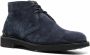 Tod's lace-up suede boots Blue - Thumbnail 2