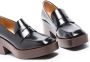 Tod's leather 75mm platform loafers Black - Thumbnail 4