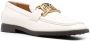 Tod's leather chain-link detail loafers White - Thumbnail 2