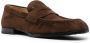 Tod's leather low-heel loafers Brown - Thumbnail 2