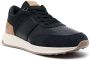Tod's leather-trimmed low-top sneakers Blue - Thumbnail 2