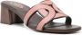 Tod's leather two-tone mules Pink - Thumbnail 2