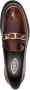 Tod's logo chain-embellished loafers Brown - Thumbnail 4