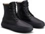 Tod's logo-debossed leather boots Black - Thumbnail 2
