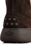 Tod's logo-debossed leather boots Brown - Thumbnail 5