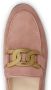Tod's logo-engraved suede loafers Pink - Thumbnail 5