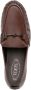 Tod's logo-horsebit leather loafers Brown - Thumbnail 4
