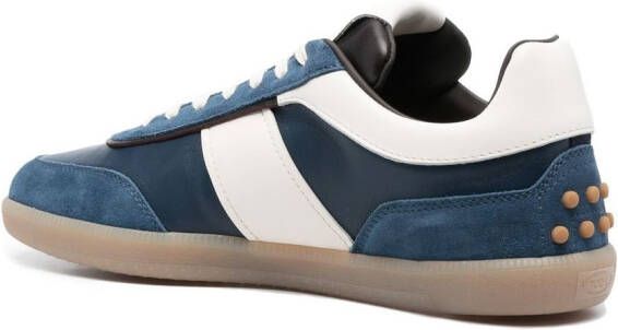 Tod's logo low-top sneakers Blue