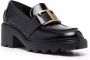 Tod's logo-plaque 60mm loafers Black - Thumbnail 2