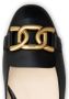 Tod's logo-plaque ballerina shoes Black - Thumbnail 5