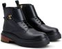Tod's logo-plaque leather ankle boots Black - Thumbnail 2
