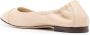Tod's logo-plaque leather ballerina shoes Neutrals - Thumbnail 3