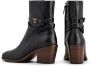 Tod's logo-plaque leather boots Black - Thumbnail 3