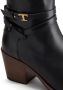 Tod's logo-plaque leather boots Black - Thumbnail 5