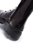 Tod's logo-plaque leather boots Black - Thumbnail 4