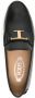 Tod's logo-plaque leather loafers Black - Thumbnail 4