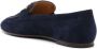 Tod's logo-plaque leather loafers Blue - Thumbnail 3