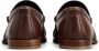 Tod's logo-plaque leather loafers Brown - Thumbnail 3