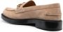 Tod's logo-plaque leather loafers Neutrals - Thumbnail 3