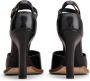 Tod's logo-plaque leather pumps Black - Thumbnail 3