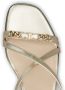 Tod's logo-plaque leather sandals Gold - Thumbnail 5