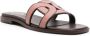Tod's logo-strap slide sandals Brown - Thumbnail 2