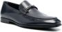 Tod's logo-trim leather loafers Blue - Thumbnail 2
