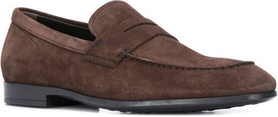 Tod's low-heel loafers Brown