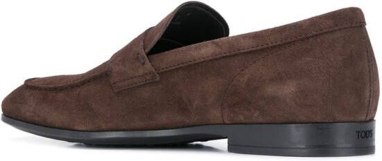 Tod's low-heel loafers Brown