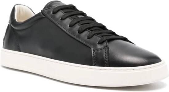 Tod's low-top leather sneakers Black