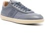 Tod's low-top leather sneakers Blue - Thumbnail 2