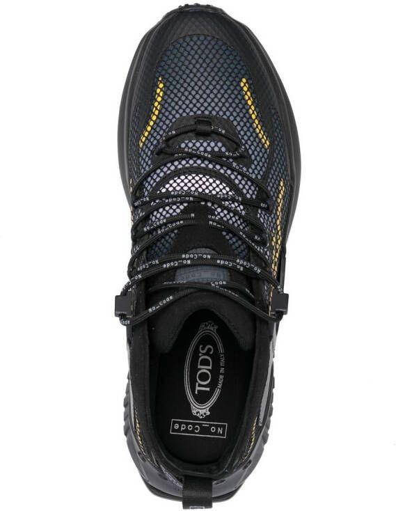 Tod's low-top mesh sneakers Black