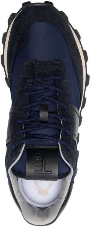 Tod's low-top panelled sneakers Blue