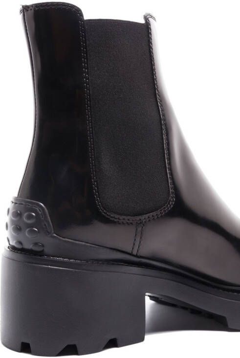 Tod's lug-sole Chelsea boots Black
