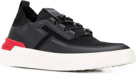Tod's No_Code leather low-top sneakers Black