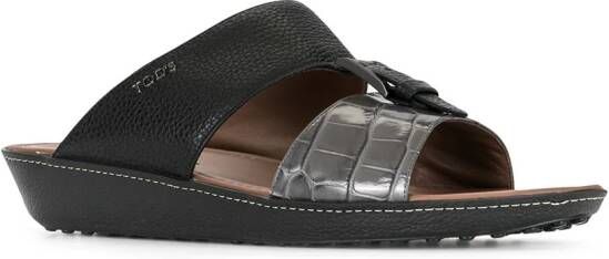 Tod's open-toe sandals Grey