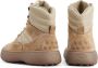 Tod's panelled lace-up suede boots Neutrals - Thumbnail 3