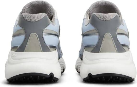 Tod's panelled leather sneakers Grey
